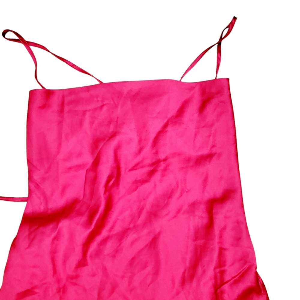 Women's Sexy Red Silk Nighty